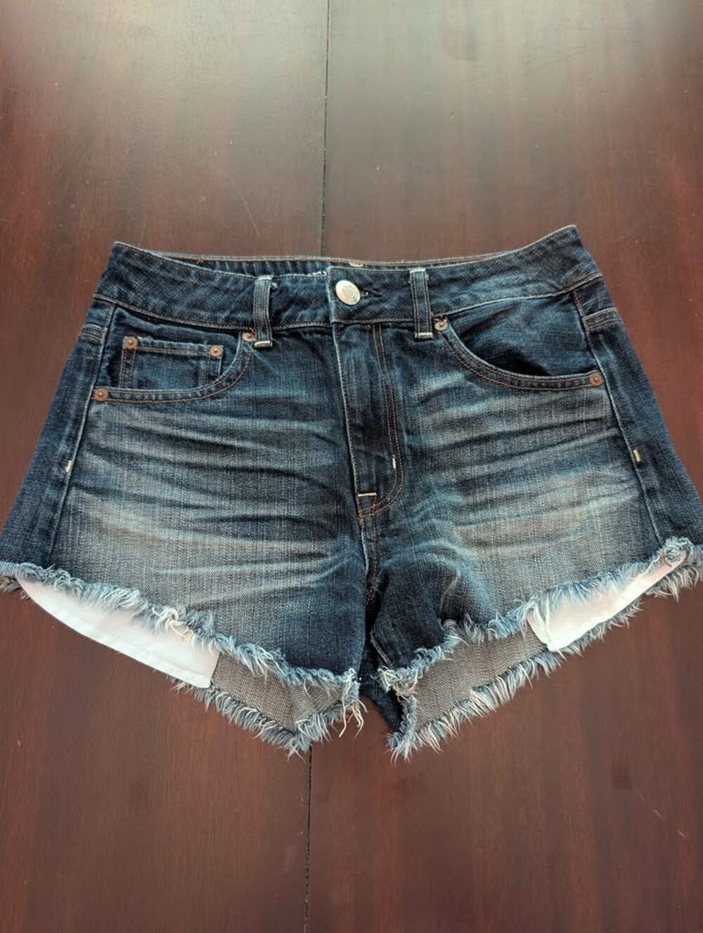American eagle festival jean shorts size 4